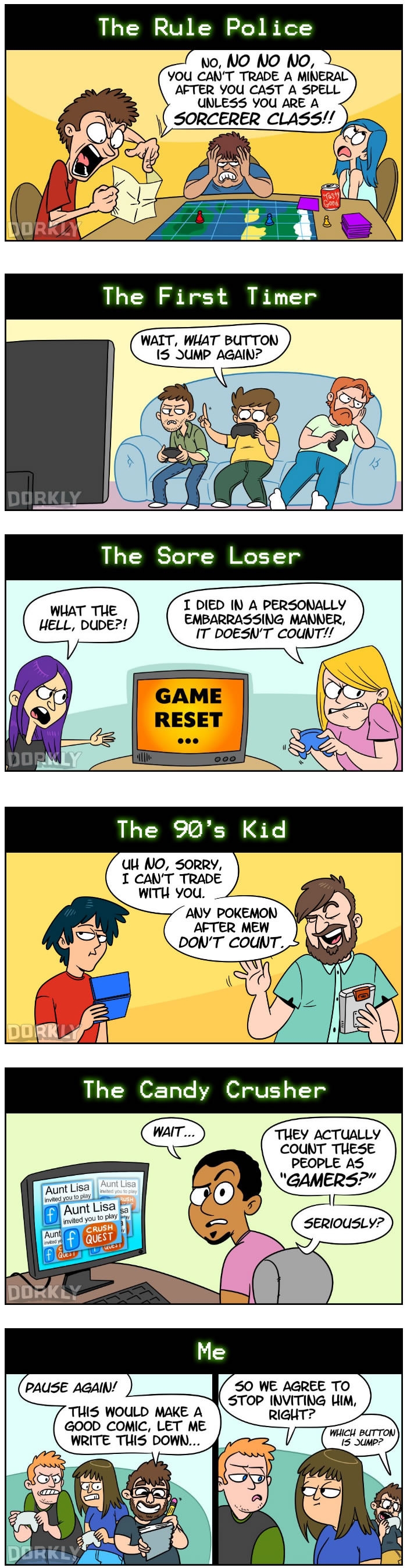Worst people to game with