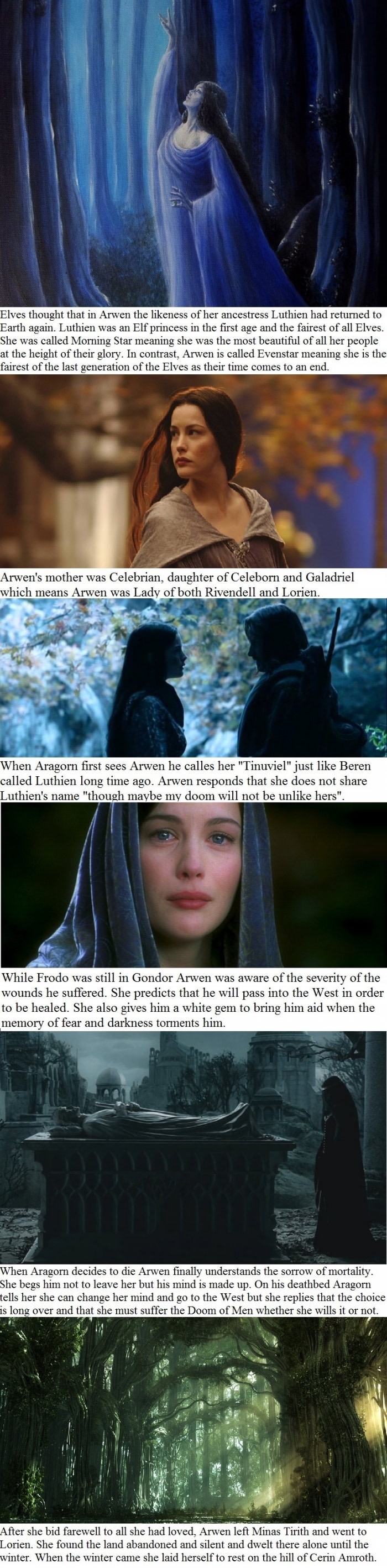 Arwen facts