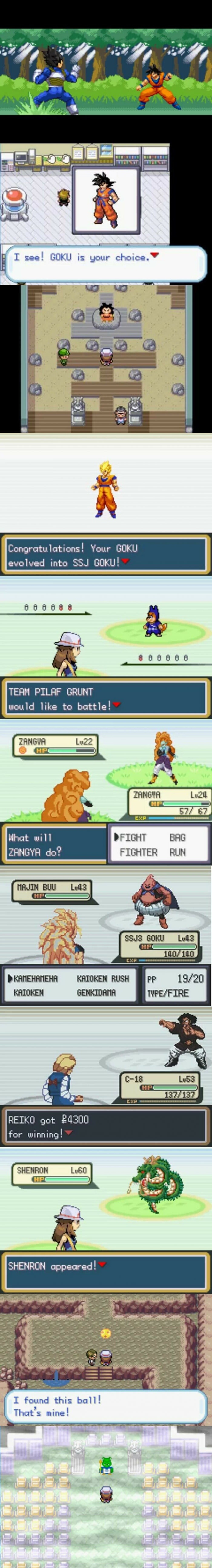 A wild saiyan appears!