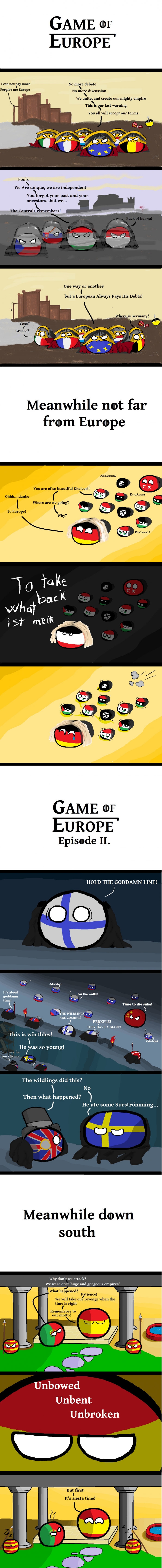 Game of Europe Season I.