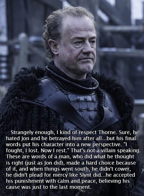 Ser Alliser Thorne