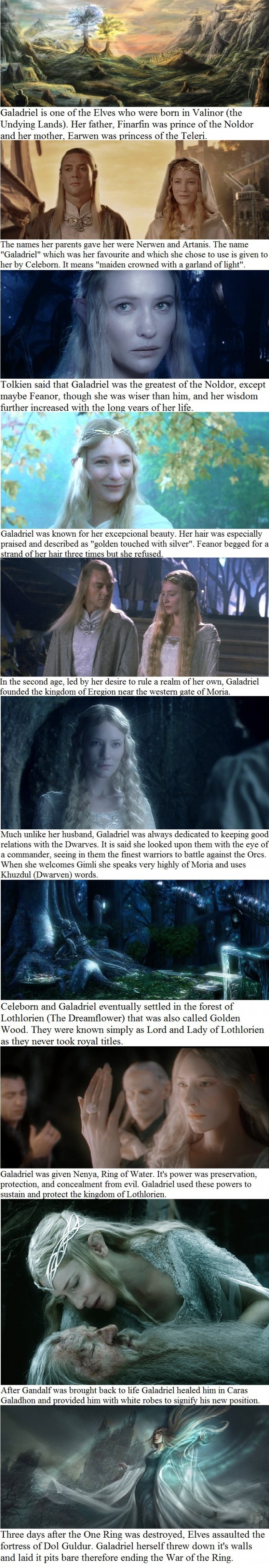 Galadriel facts