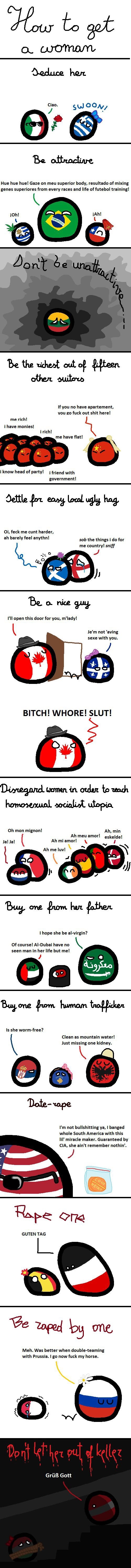 Polandball's guide for dating women