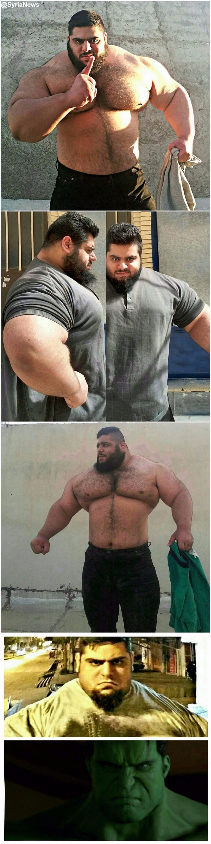 Breaking news: Hulk spotted in Syria!