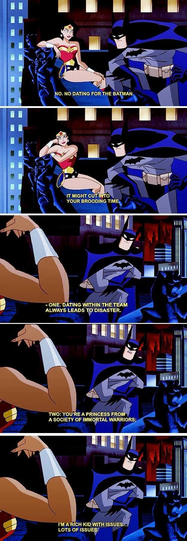 Batman keeping it real