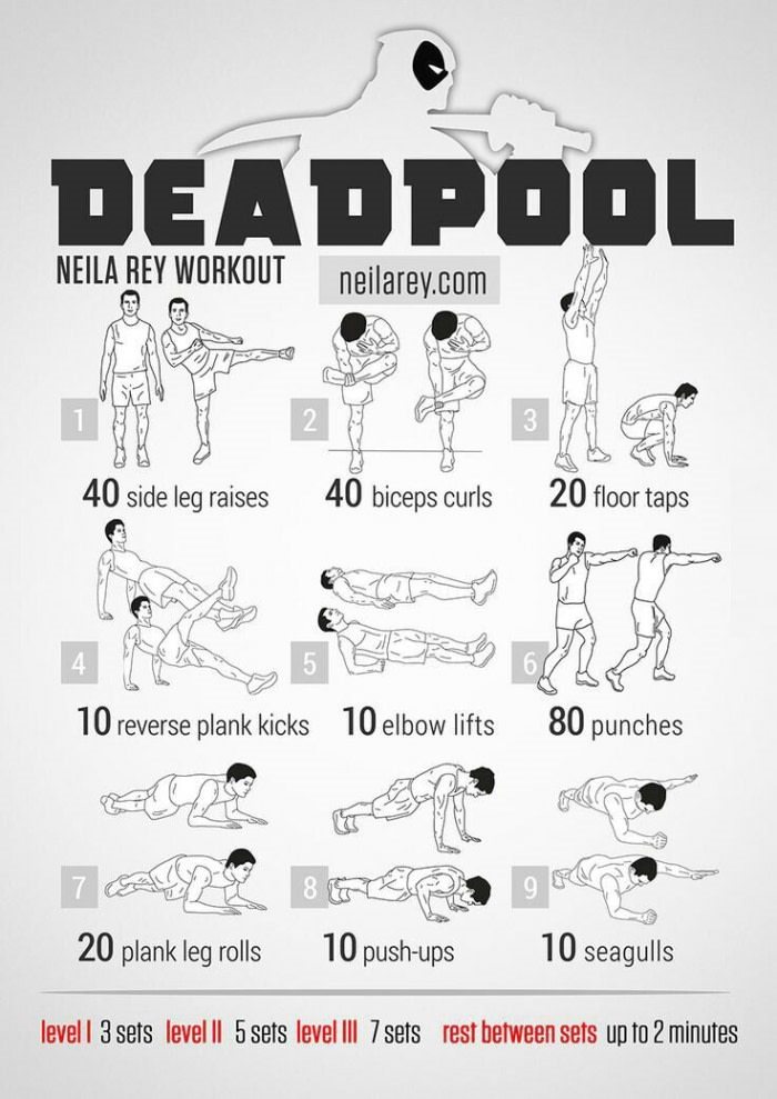 Deadpool workout