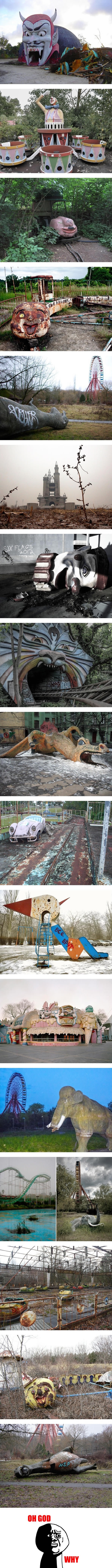 Abandoned amusement parks