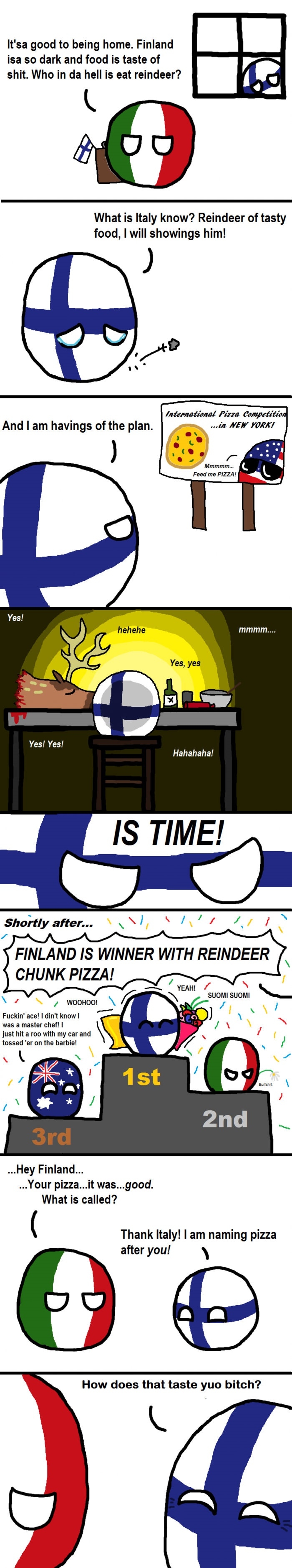 Finland's pizza
