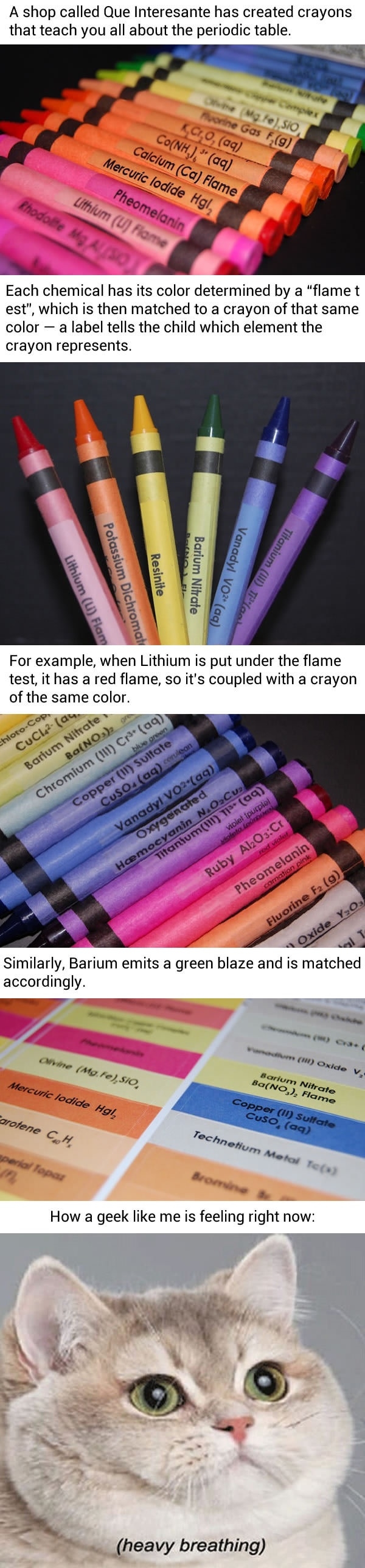 Element crayons