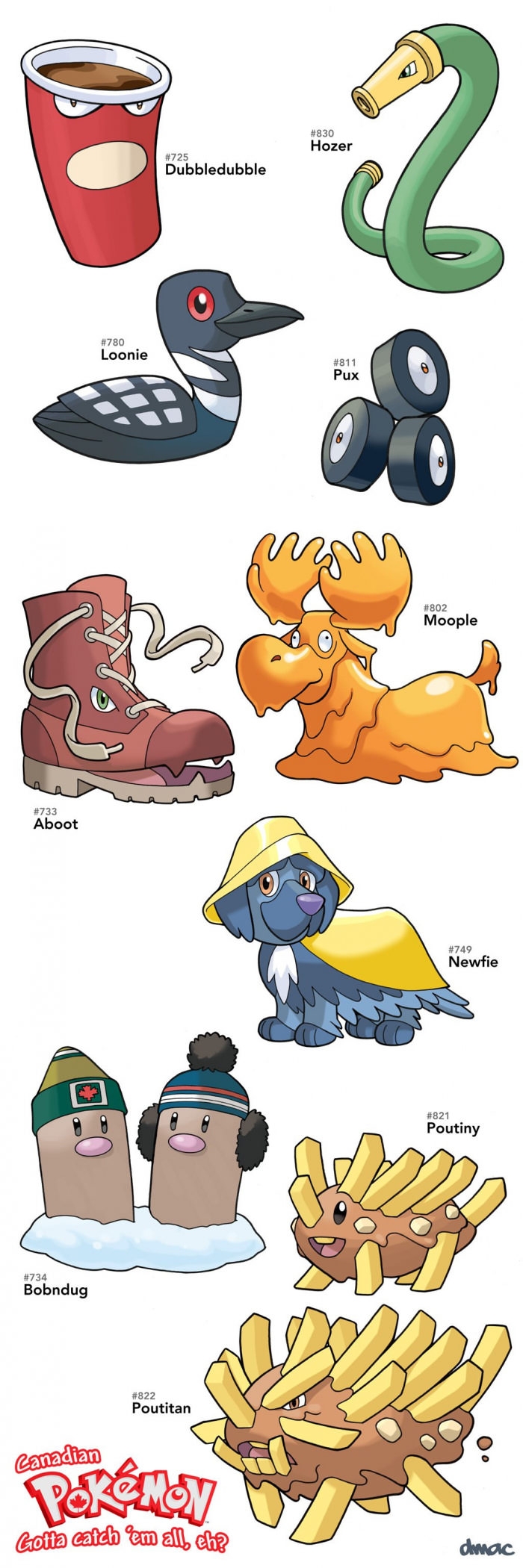 Canadian Pokemon!