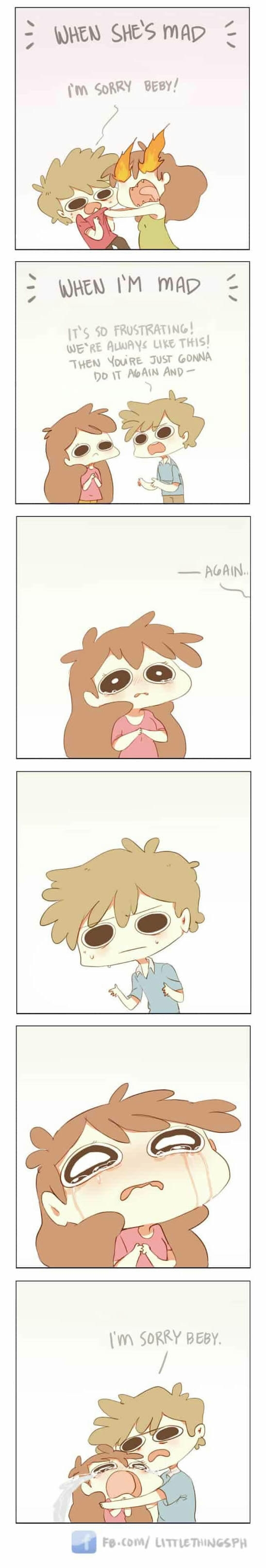 Every argument with a woman