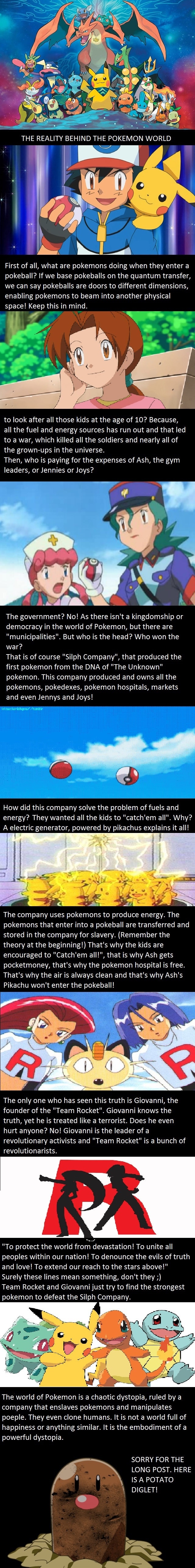 The brutal reality behind the world of Pokemon!