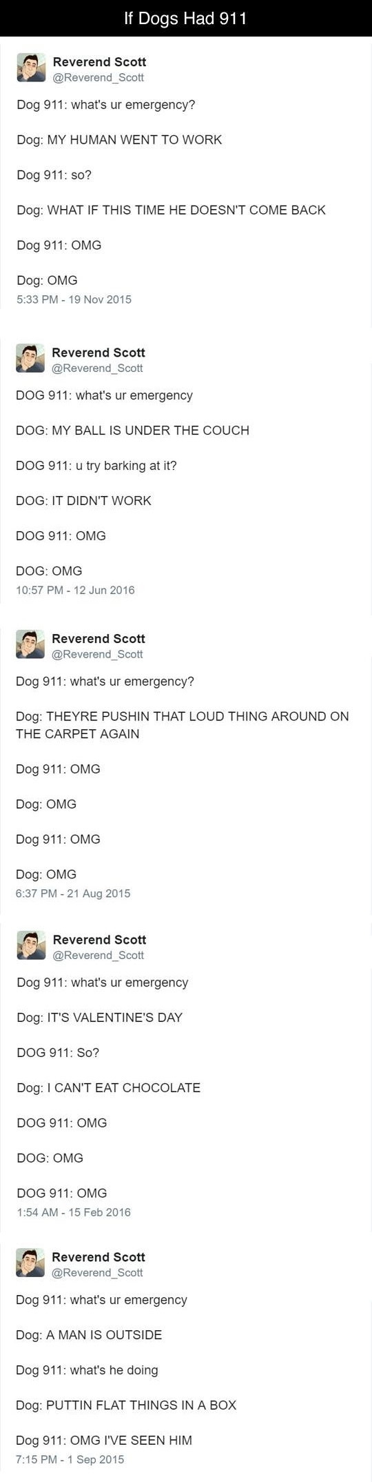 If dogs had 911