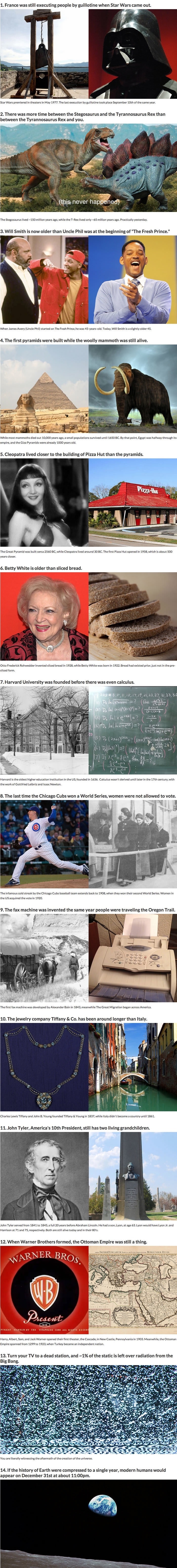 Mind-blowing facts that'll change your perception of time