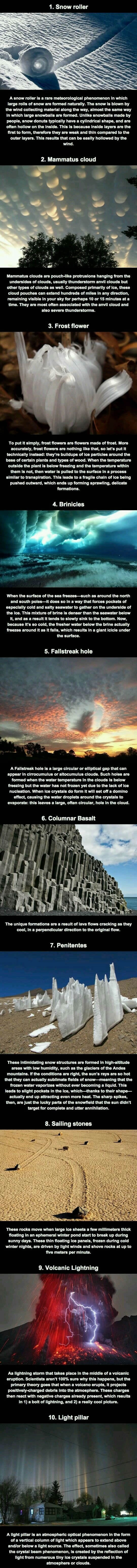 Ridiculously cool natural phenomena