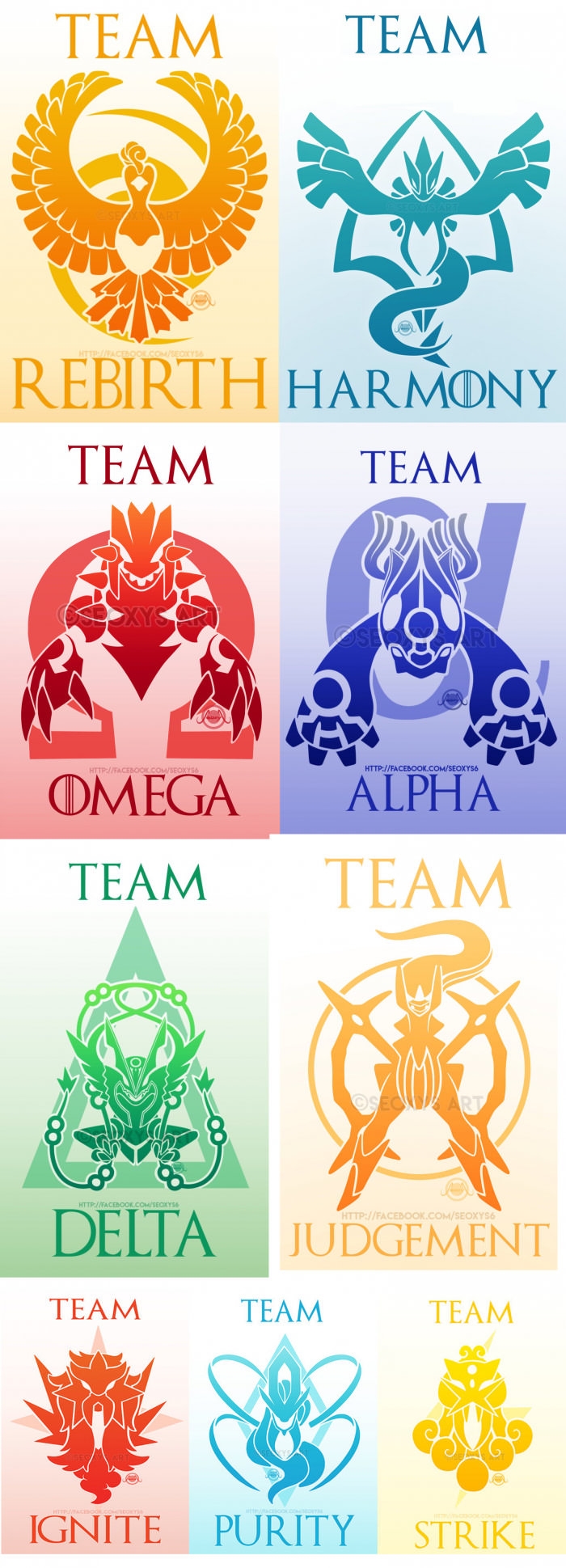 Alternate pokemon go teams