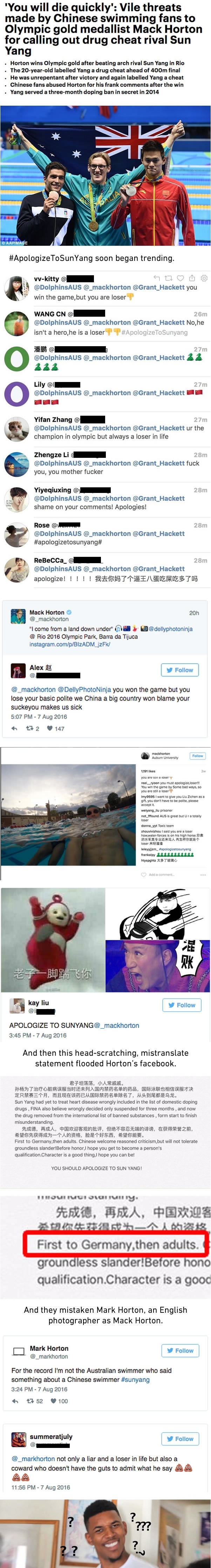 Aussie Olympian got trolled