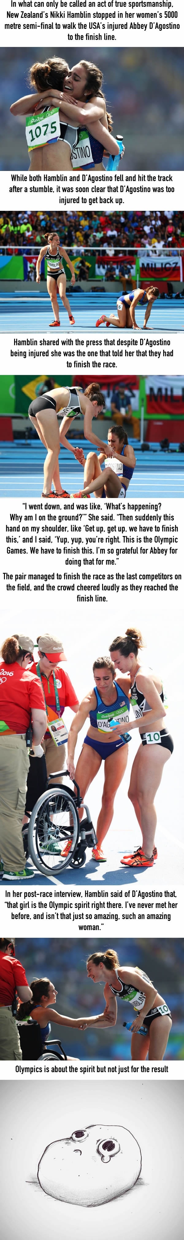 True sportsmanship