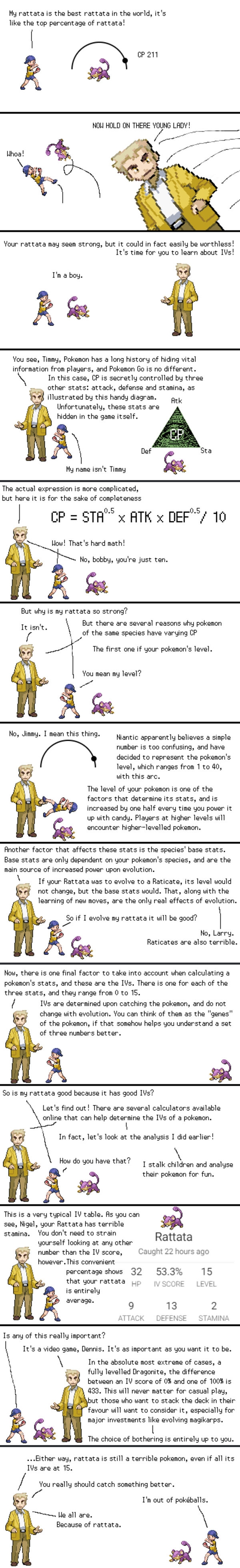 Professor Oak explains IVs in GO