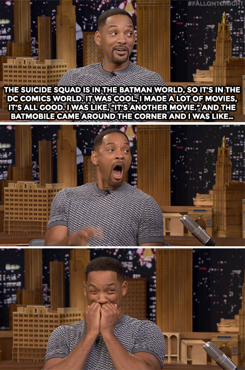 Will's fanboy moment
