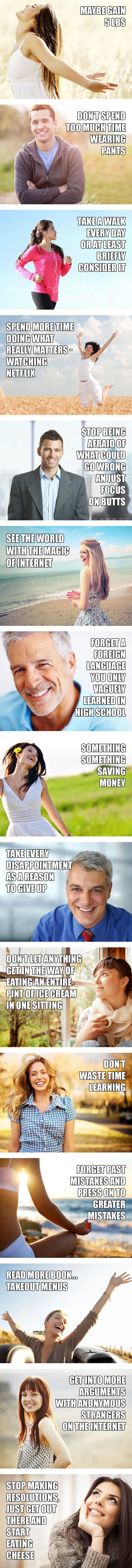 Realistic life goals