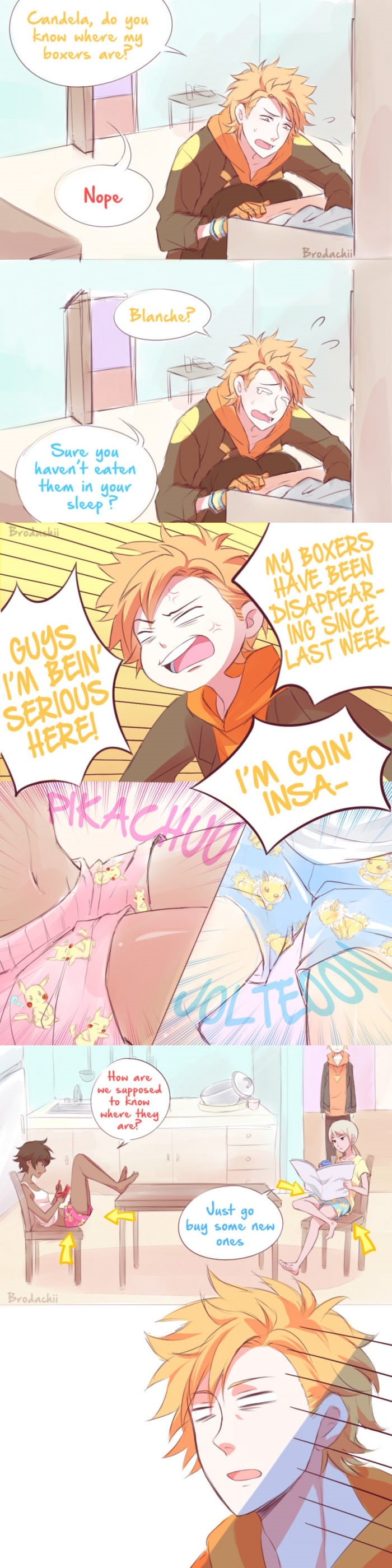 Spark's boxers