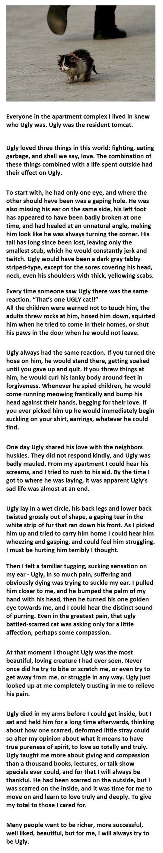 Lie down. Try not to cry. Cry a lot.