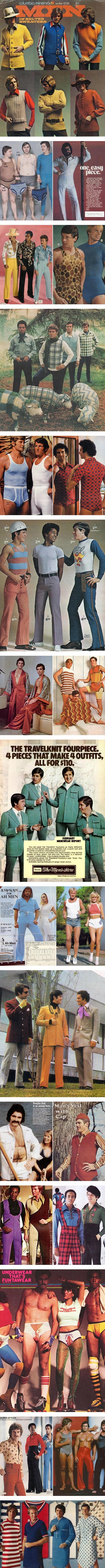 Awkward 70s male fashion