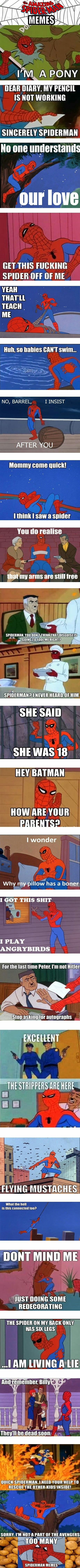 The amazing spiderman memes