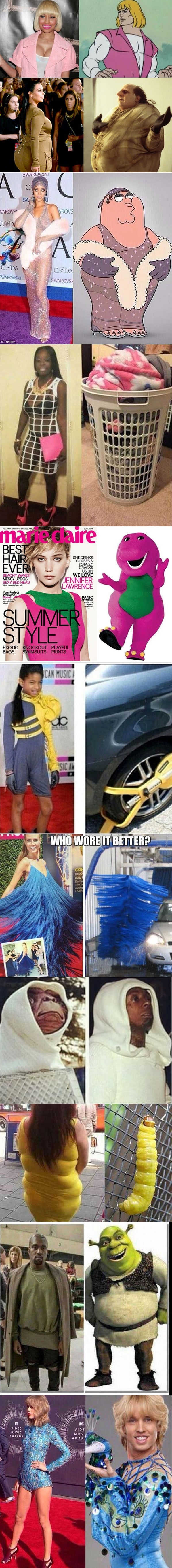 Who wore it better?