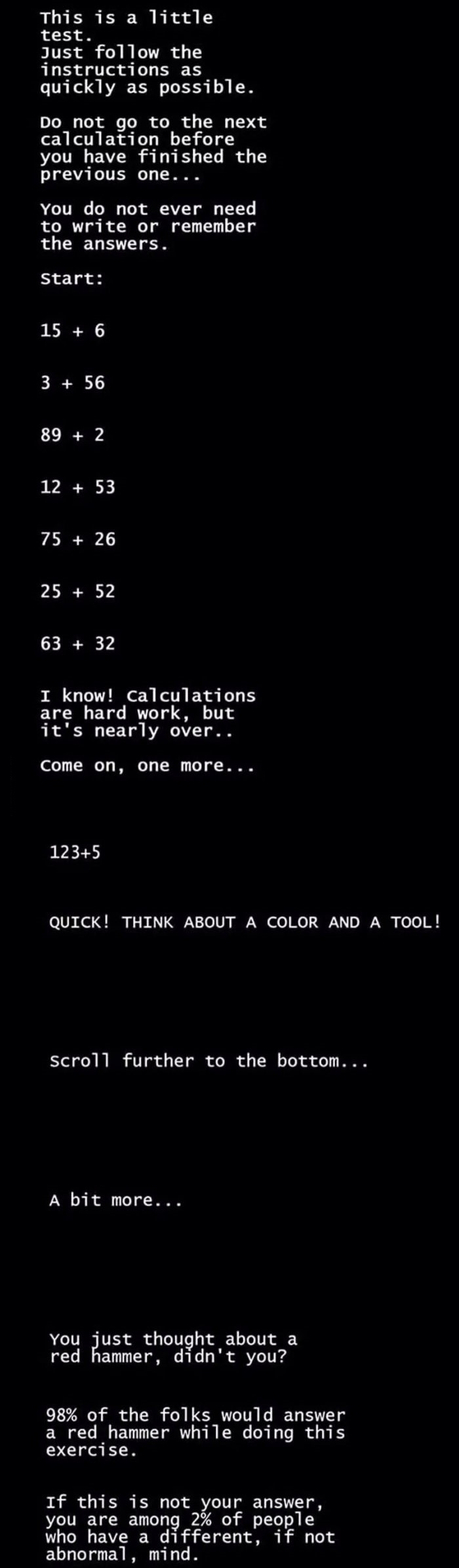 What kind of sorcery is this?