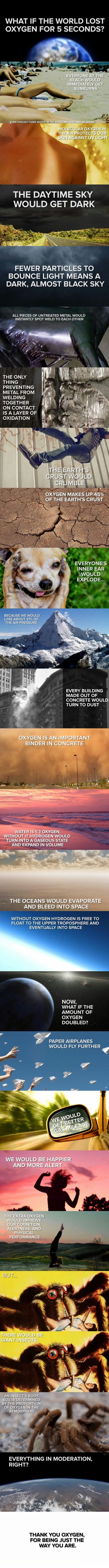 What if the world lost oxygen for 5 seconds