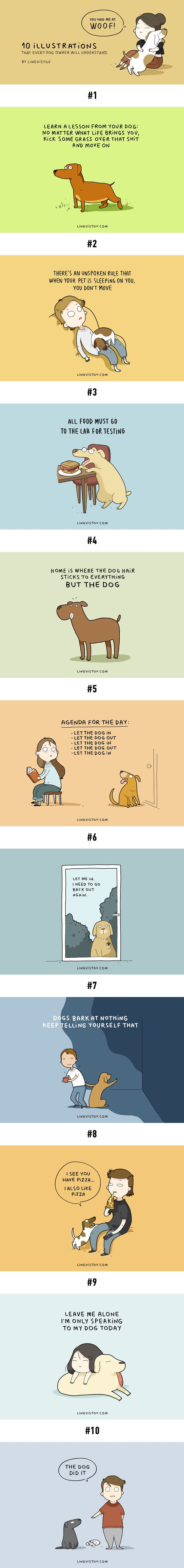 Illustrations every dog owner will understand