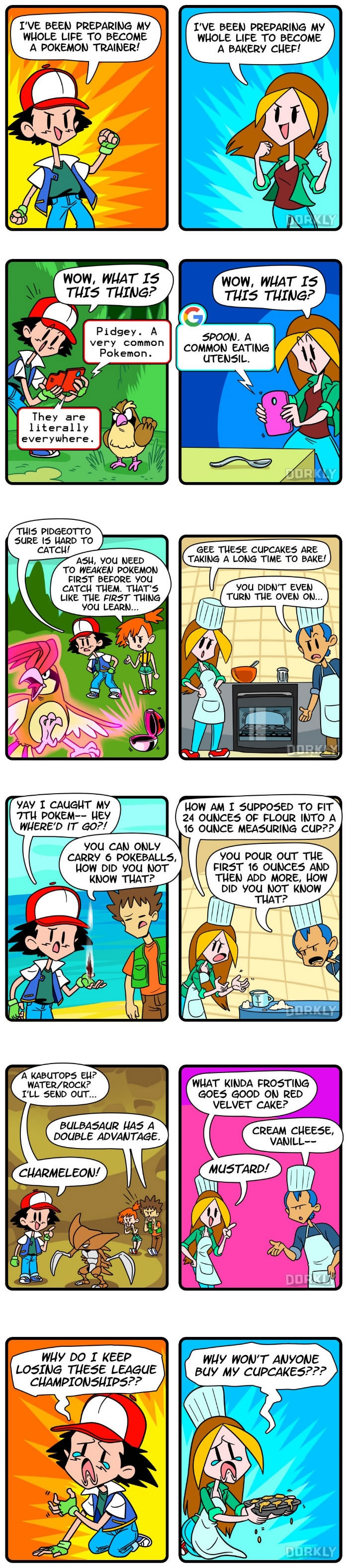 If you were as bad at your dream job as Ash Ketchum