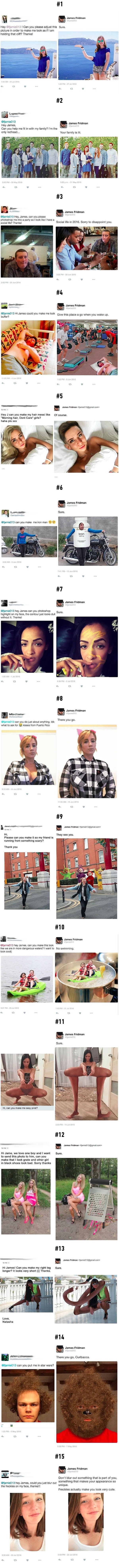 Guy brilliantly trolls photoshop requests