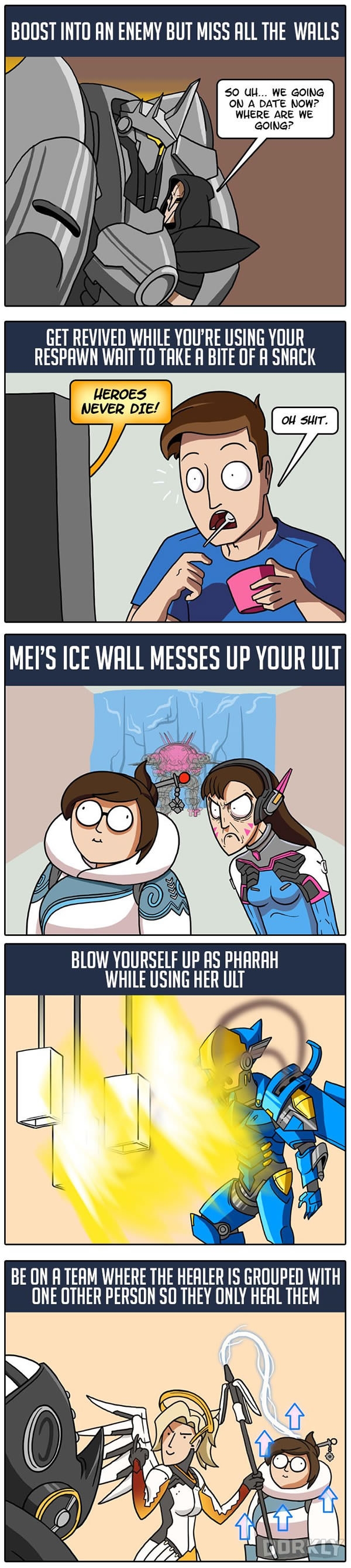 Worst things to happen during Overwatch
