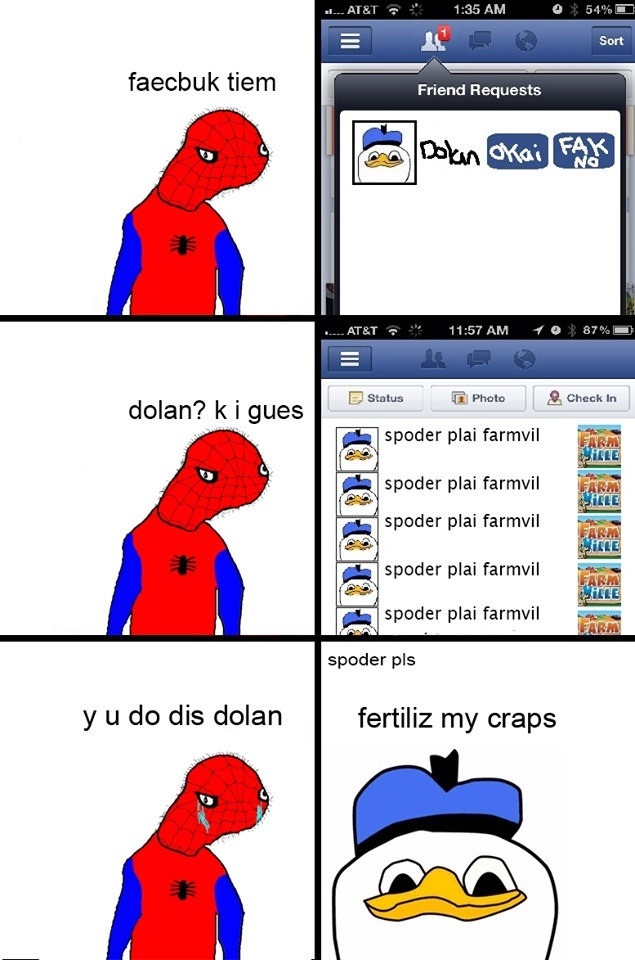 Spoderman as wished