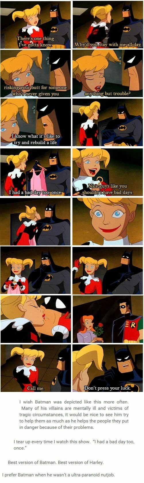 The real Harley and Batman