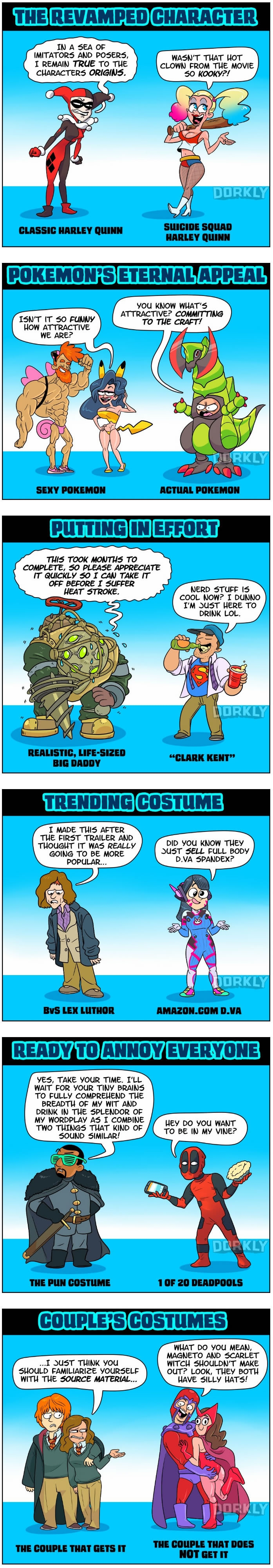 Nerdy costumes you'll see this halloween