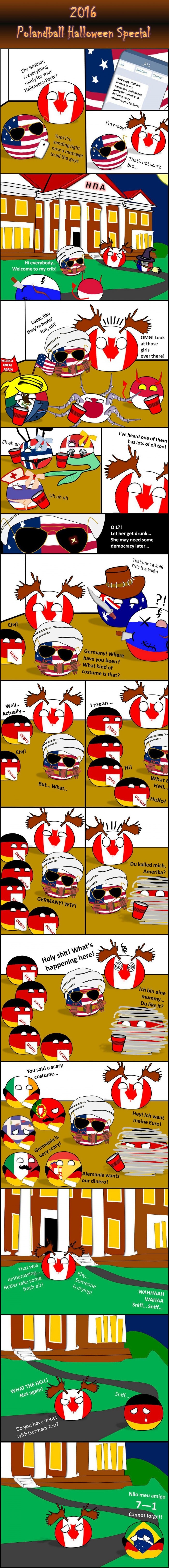 Polandball halloween special