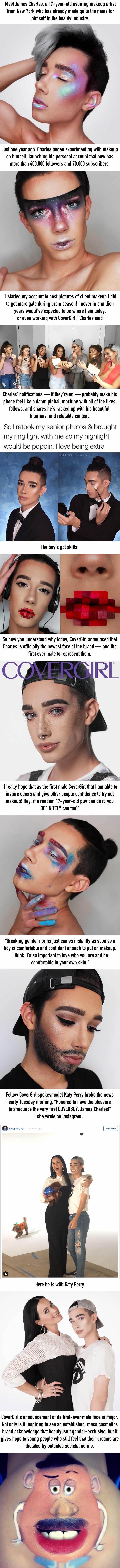 CoverGirl announces its first male CoverGirl spokesmodel