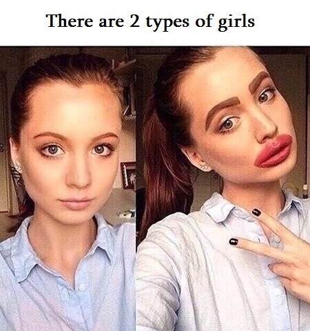 There are 2 types of girls