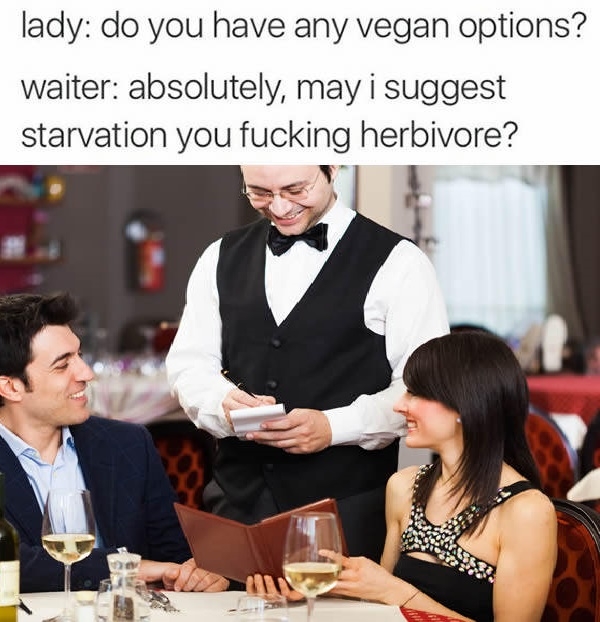 Vegan options