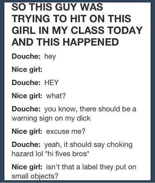 She deserves a high five