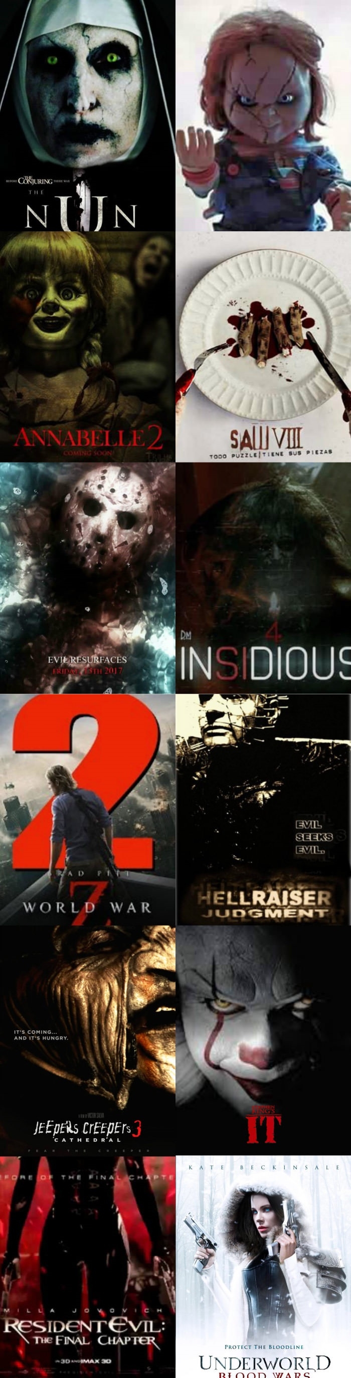 2017 is the year of sequels and remakes
