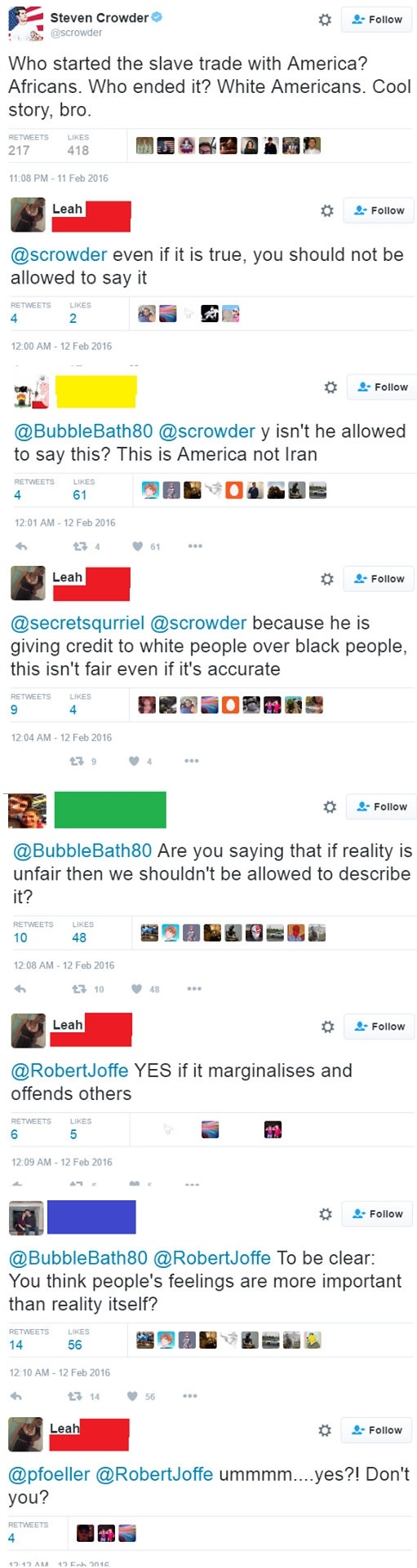 Even if it is true, you shouldn't be allowed to say it