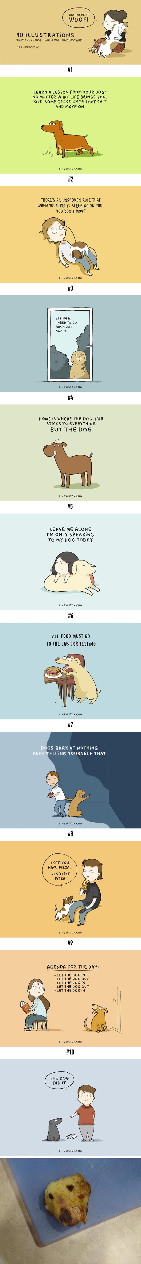 Illustrations every dog owner will understand