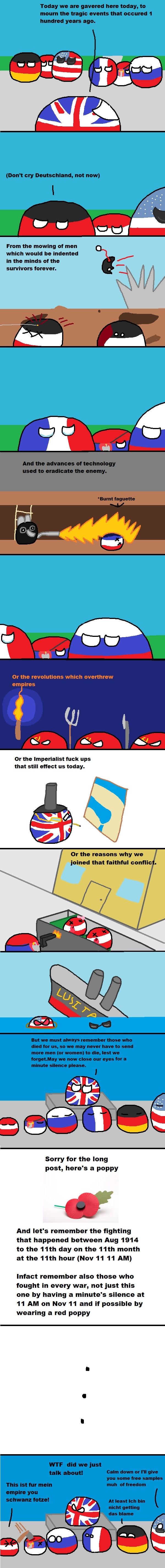 Lest we forget those who fought