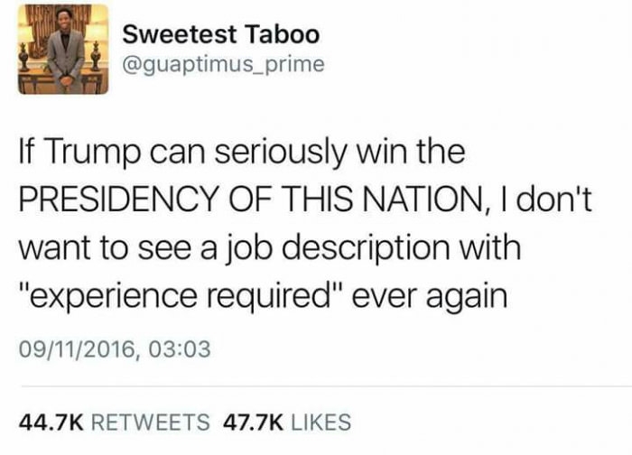 Experience required