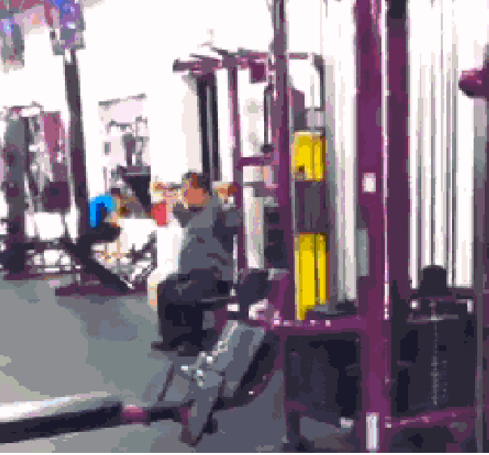 Working out is so easy